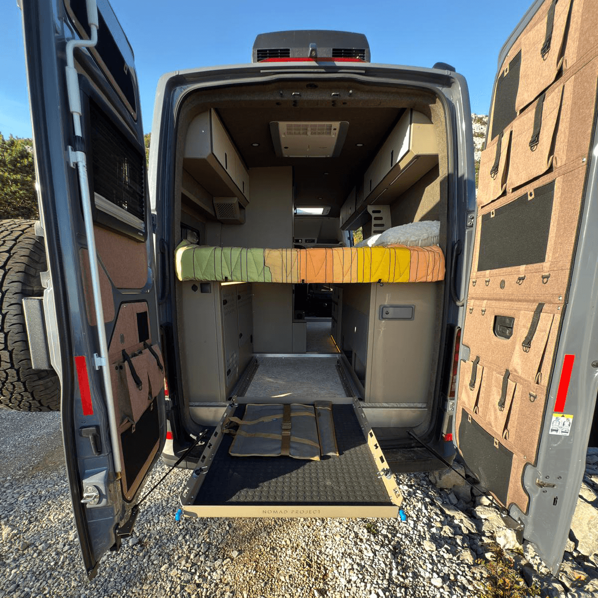 Platforma bagażowa wysuwana